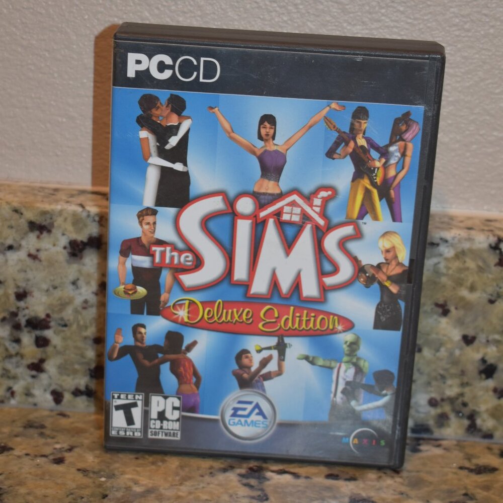 The Sims Deluxe Edition PC CD